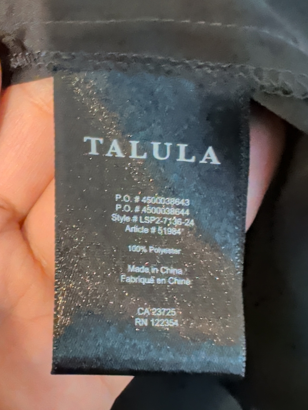 ARITZIA talula black hi-low midi skirt - size medium - Picture 8 of 9
